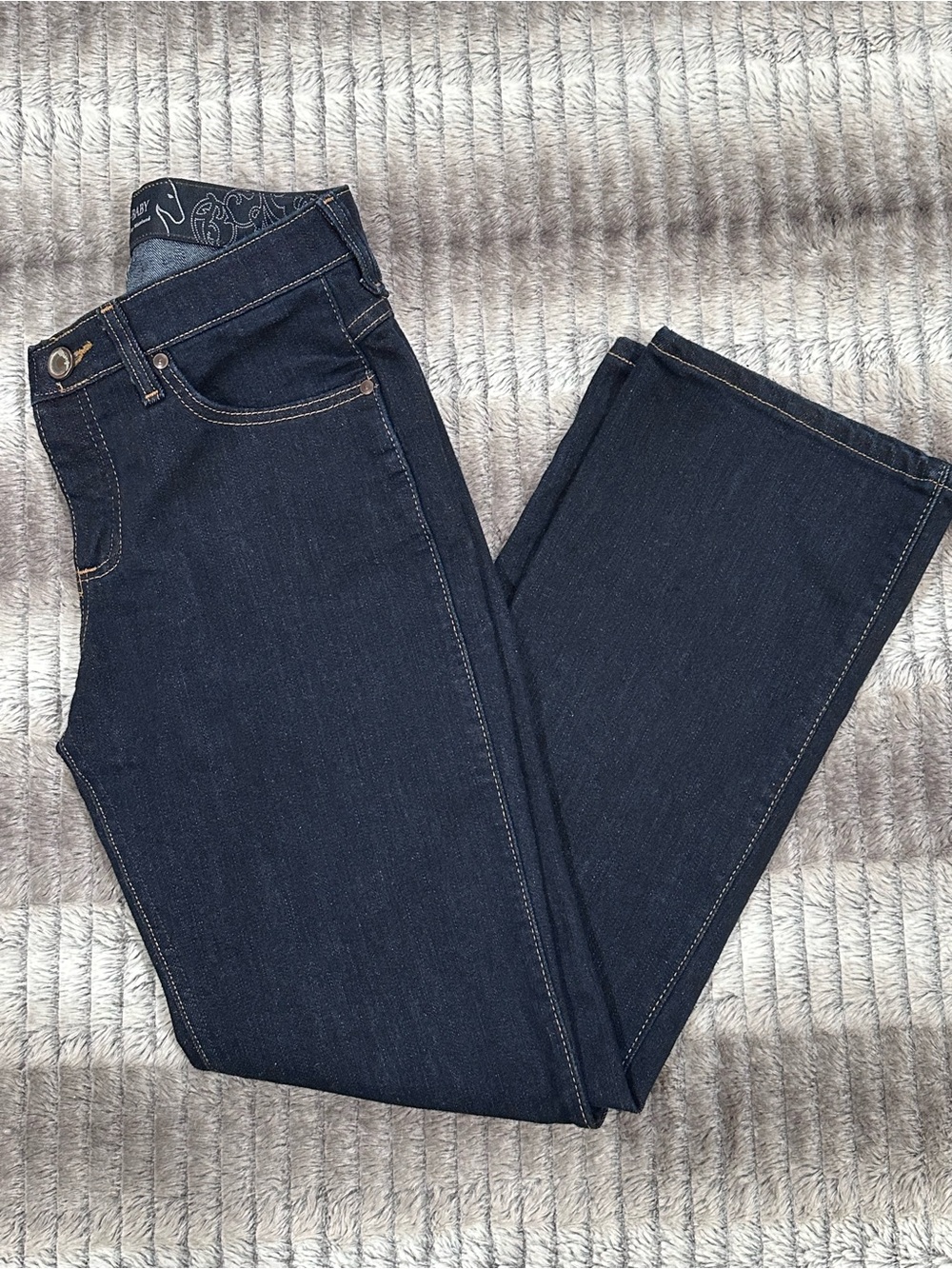 NWOT WOMEN'S WRANGLER ULTIMATE RIDING JEAN Q-BABY MID-RISE BOOTCUT